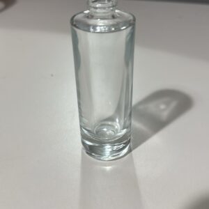 30 ml Silindir cam parfüm şişesi-şeffaf